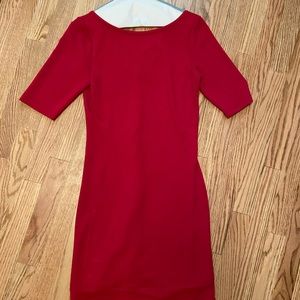 Yoana Baraschi red dress